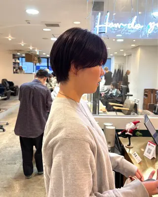 ショート カラー 高山 鳳成のヘアスタイル
