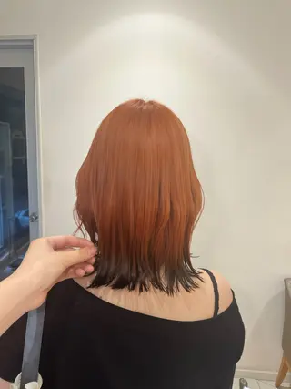 ショート カラー ハイトーン/ デザインカラー/カナのヘアスタイル