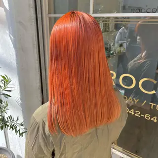 セミロング カラー MAI ROCCO3rdのヘアスタイル