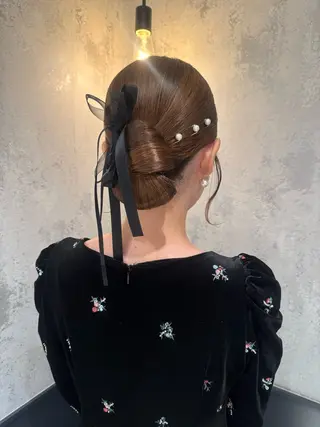 ロング ヘアアレンジ 髪質改善縮毛矯正/ エクステ/ひふみ🌛のヘアスタイル