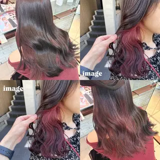 カラー 原田 華帆🦋🩶のヘアスタイル
