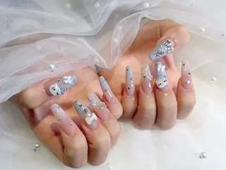 ネイル ワンホン韓国ちゅるん ネイル✨🎀AMIのネイルデザイン