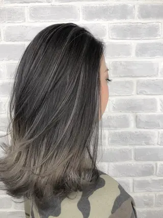 ミディアム カラー 【透明感、艶髪】西村 有司のヘアスタイル