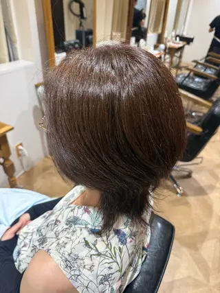 カラー 樋田 果奈美のヘアスタイル
