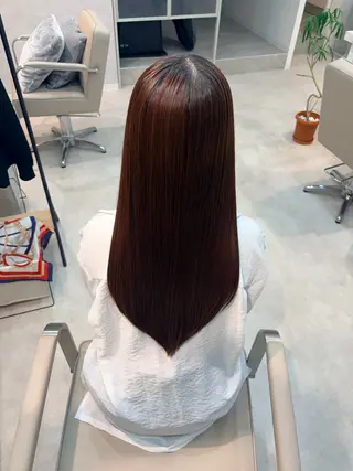ロング パーマ 髪質改善 川島　広大のヘアスタイル