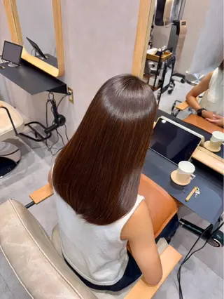 ロング 💙まの/ 透明感カラー💙のヘアスタイル