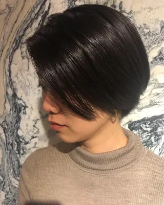 ショート 藤井 さと実のヘアスタイル