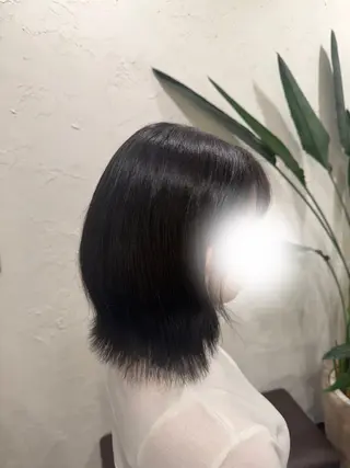 セミロング 張替 凜のヘアスタイル