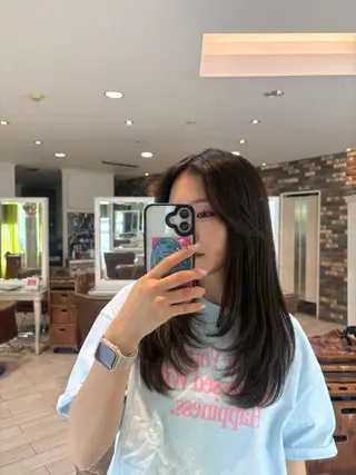 ロング 棚橋 光海のヘアスタイル