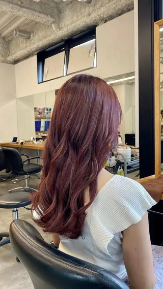 ロング カラー 川井 英郁のヘアスタイル