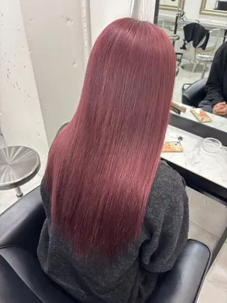 ロング カラー ブリーチ/エクステ モデル募集中🖤のヘアスタイル