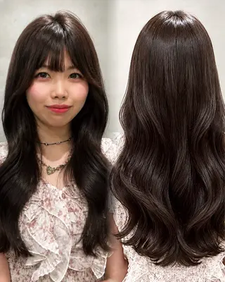 ロング カラー 上品♡ブラウン💎 アレンジ🩰Rimiのヘアスタイル