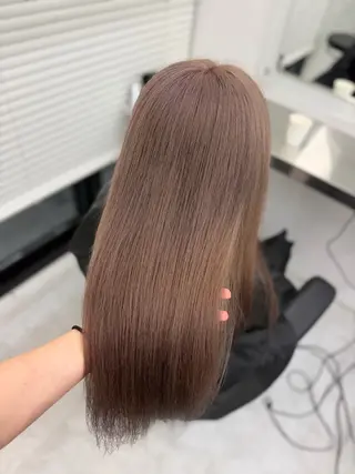 ロング カラー ヘアアレンジ 透明感カラー🎀艶髪 Anju/渋谷🎀のヘアスタイル