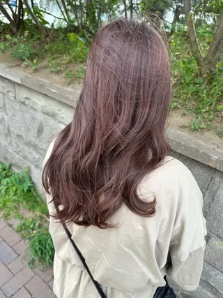 セミロング カラー レイヤー/ナチュラル 💐nao.のヘアスタイル