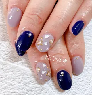ネイル tRING* しいの木台のネイルデザイン