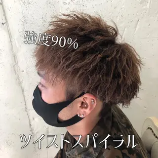 パーマ メンズ 垢抜けレイヤー✂️ RYOTAのヘアスタイル