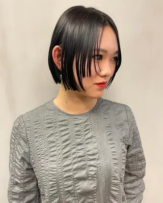 ミディアム カラー パーマ ヘアアレンジ メンズ ネイル マツエク・マツパ tatsumi/ボブ ウルフ/レイヤーのヘアスタイル
