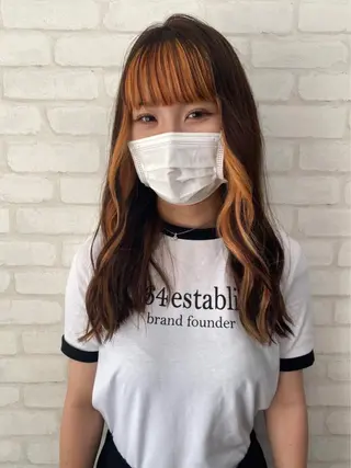 ロング カラー ココテラス メンズカットのヘアスタイル