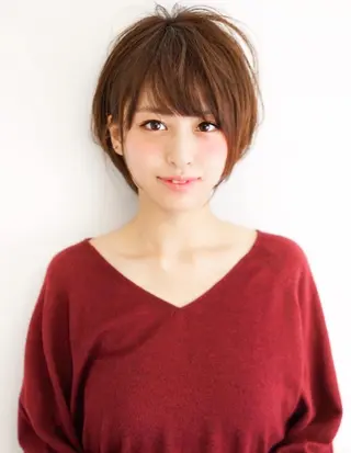 ショート カラー 菅谷 昌央のヘアスタイル
