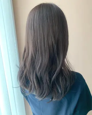 ロング カラー hubhair レイヤー/透明感のヘアスタイル