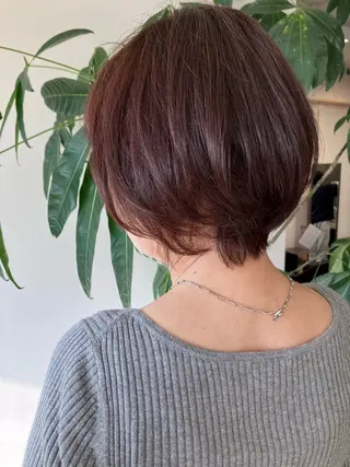 カラー CUT純 キリナのヘアスタイル