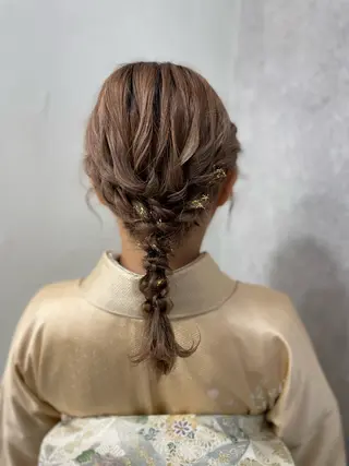 ヘアアレンジ hair salon【クラン】のヘアスタイル