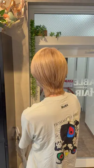カラー メンズ 【難波 心斎橋】 🐰Rio🤍のヘアスタイル