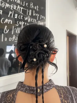 ロング TIDEHAIR SHUKAのヘアスタイル