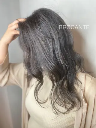 ロング カラー BROCANTE立川 karasawa.nのヘアスタイル