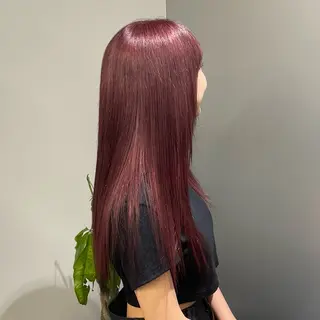 ロング カラー ヘアアレンジ fifth 石川 凪のヘアスタイル
