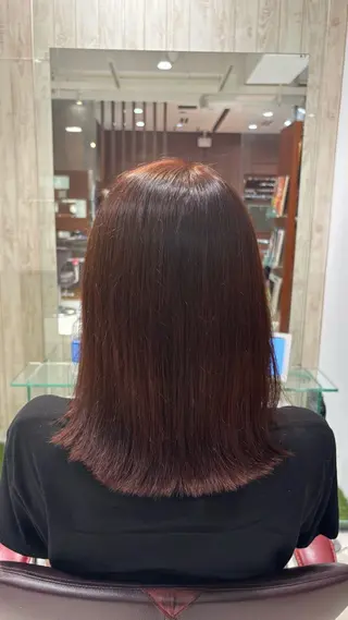 カラー 松倉 千紘のヘアスタイル