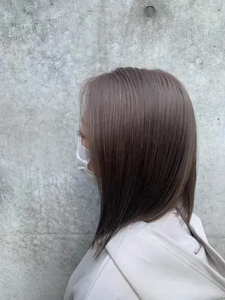 ミディアム カラー ヘアアレンジ メンズ キッズ 垢抜けカラー ヒロムのヘアスタイル