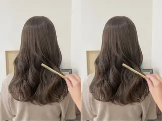 ロング カラー 植野 さくらのヘアスタイル