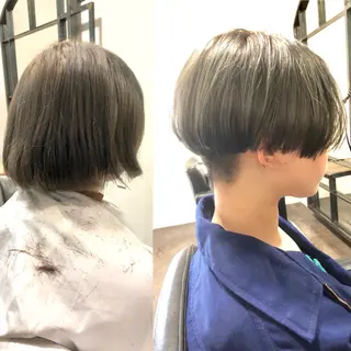 ショート 中野 恵脩のヘアスタイル
