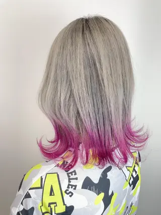 ミディアム カラー 【KIRA 代表】 TATSUYAのヘアスタイル