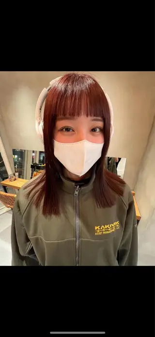 ミディアム カラー 似合わせレディース/ メンズ/あゆかのヘアスタイル