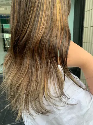 ロング カラー Takahashi Yuriのヘアスタイル