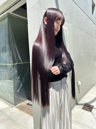ロング カラー 美髪/レイヤー 表参道/ヒロキのヘアスタイル