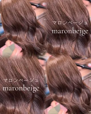 ロング 韓国ヘア/ベージュ/ レイヤー/Ryugaのヘアスタイル