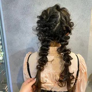 ロング ヘアアレンジ レディースカット/ シュドウヒナタ🐰のヘアスタイル