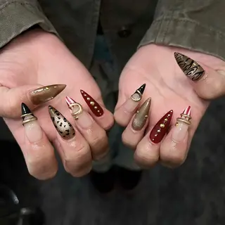 ネイル Sora nail 長さ出し専門店のネイルデザイン