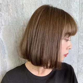 ミディアム カラー 橋口 晃典のヘアスタイル