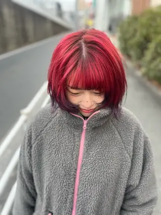 ミディアム カラー 【ただの天才 🎨】のヘアスタイル