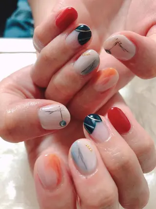 ネイル kiki nail &brow二子玉川のネイルデザイン