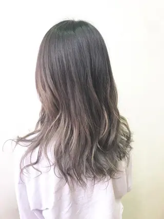 カラー 最高級エクステ /羽エクステ白石宇由のヘアスタイル