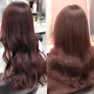 ロング カラー 透明感/艶髪/💖 トレンドスタイル💖のヘアスタイル