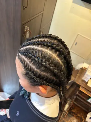 キッズ 坂野 結子のヘアスタイル