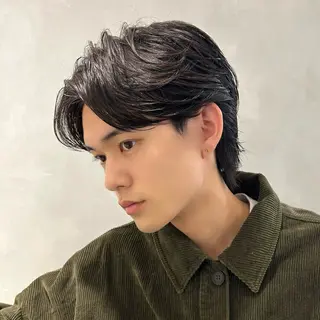 パーマ メンズ メンズ清潔感のプロ 💈メンズパーマ藤田のヘアスタイル