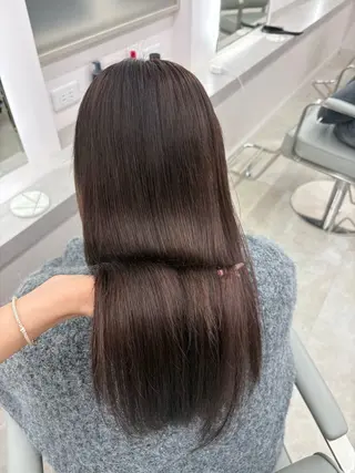 ロング カラー 心斎橋/透明感カラー / ミサキのヘアスタイル