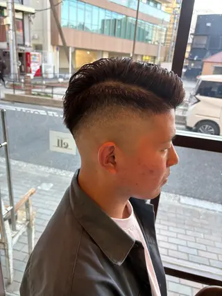 メンズ 曲がる縮毛矯正🌀 篠崎蓮　金沢文庫のヘアスタイル
